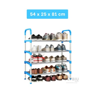 PORTAZAPATOS RYBIU HO29604 CELESTE COMODO 4 N + ENVOLTORIO REGALO - 5