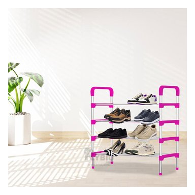 ZAPATERA RYBIU HO29605 ROSADO VERSATIL Y MODERNO 4 N + PAPEL REGALO