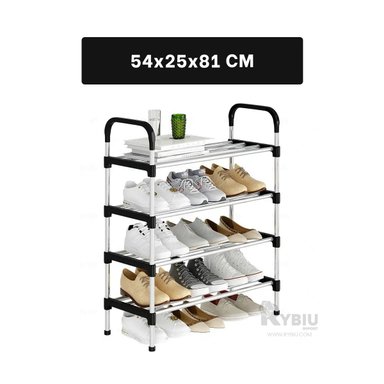 PORTAZAPATOS RYBIU HO29603 NEGRO EFICAZ Y PRACTICO 4 N + GIFT STICKERS - 5