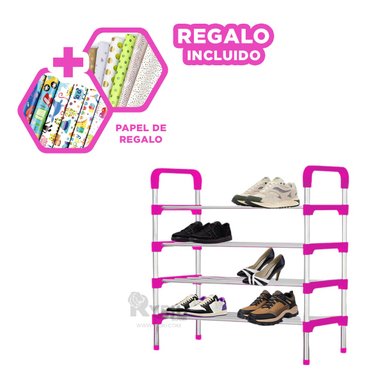 ORGANIZADOR FUNCIONAL Y OPTIMO 4 N ROSADO Y+REGALO AGENDITA