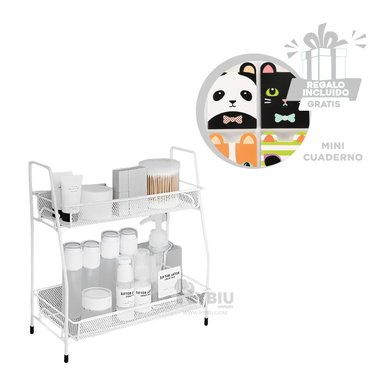 ORGANIZADOR MULTIUSO EFICIENTE EN BLANCO Y+REGALO AGENDITA