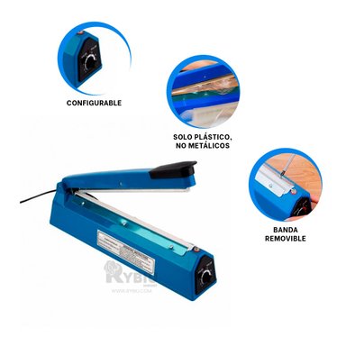 EMPACADOR RYBIU DFWJ-29 CONFIGURABLE 400MM AZUL + REGALO STICKERS