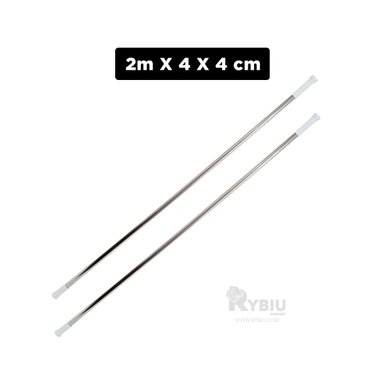 BARRA CORTINA RYBIU HO30831 1.10M A 2.0M PLOMO + BANDERITAS ADHESIVAS - 5