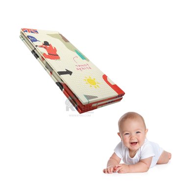 PISO RYBIU HO30719 200 X 180 CM INFANTIL ADECUADO PARA BEBES MULTICOLOR + ENVOLTORIO REGALO