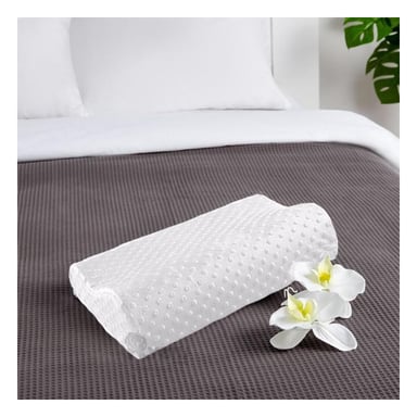 COJÍN RYBIU HO30721 CERVICAL BLANCO + GIFT MINIAGENDA 50 X 10 CM - 3