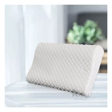 ALMOHADÍN RYBIU HO30721 SIESTAS BLANCO + REGALO LIGAS PEINAR 50 X 10 CM