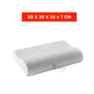ALMOHADÍN RYBIU HO30721 SIESTAS BLANCO + REGALO LIGAS PEINAR 50 X 10 CM - 2