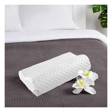 ALMOHADA RYBIU HO30721 VISCOELÁSTICA BLANCO + PAPEL REGALO 50 X 10 CM - 3