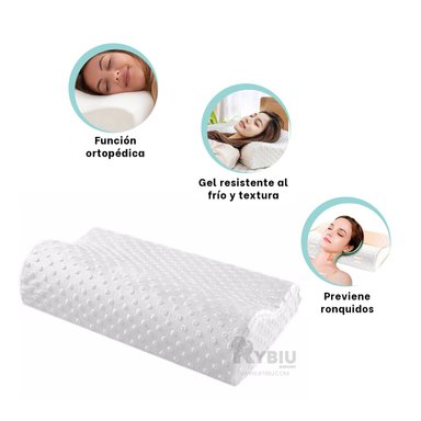 ALMOHADÍN RYBIU HO30721 REHABILTADOR BLANCO + BANDERITAS ADHESIVAS 50 X 10 CM