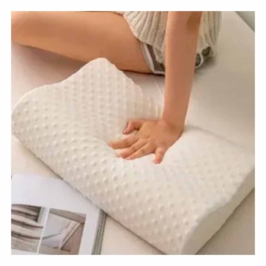 ALMOHADÍN RYBIU HO30721 DESCANSOS LARGOS BLANCO + LIGAS REGALO 50 X 10 CM