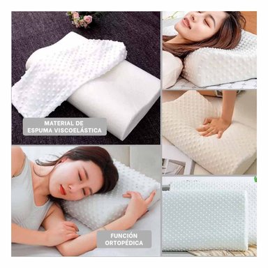 ALMOHADÍN RYBIU HO30721 DESCANSOS LARGOS BLANCO + LIGAS REGALO 50 X 10 CM - 5