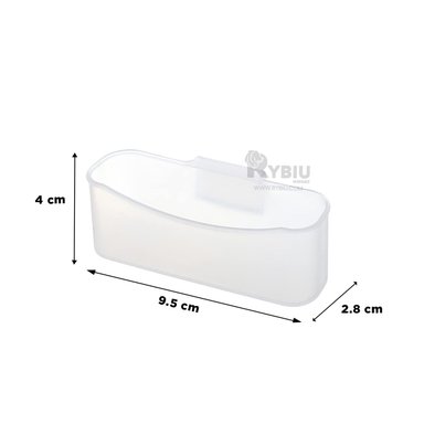 ORGANIZADOR RYBIU HO32466023 TRANSPARENTE FACIL + REGALO LIGAS PEINAR