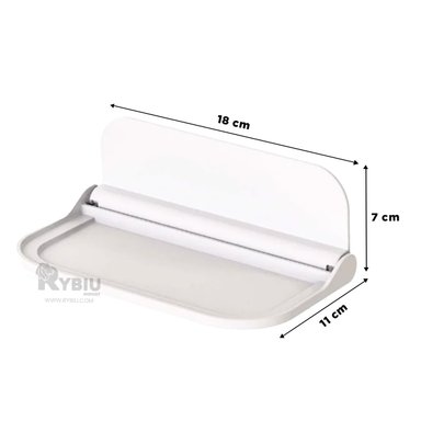 ESTANTE RYBIU HO32464 BLANCO PRACTICO + REGALO LIGAS PEINAR