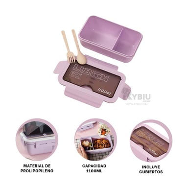 ENVASE FUNCIONAL RYBIU CO29591 MORADO +GIFT STICKERS - 3