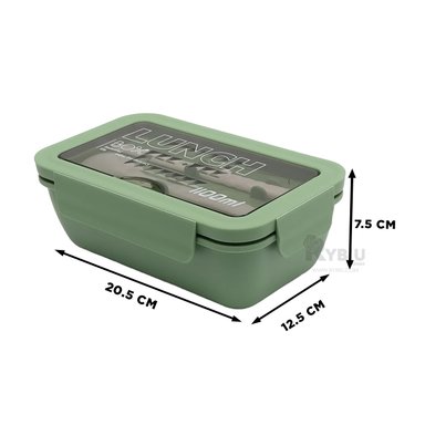 RECIPIENTE CON UTENSILIOS RYBIU CO29592 VERDE +REGALO LIGAS PARA PEINAR