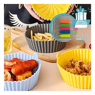 MOLDE RYBIU CO29599 MULTICOLOR RECIPIENTE USO SENCILLO + BANDERITAS ADHESIVAS