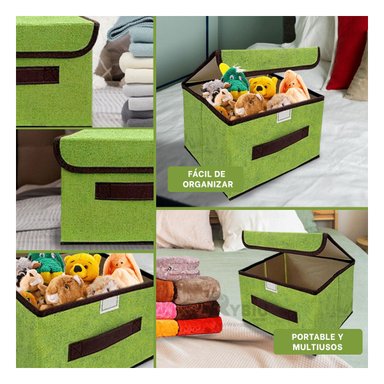 ORGANIZADOR RYBIU HO29773 VERDE TRANSPORTABLE + REGALO STICKERS