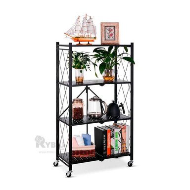 ESTANTE ORGANIZADOR CON 4 NIVELES DE NEGRO Y+PAPEL DE REGALO - 2