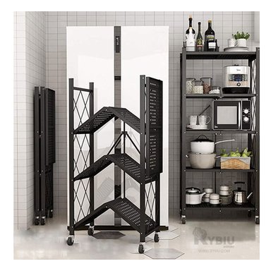 ESTANTE ORGANIZADOR CON 4 NIVELES DE NEGRO Y+PAPEL DE REGALO - 4