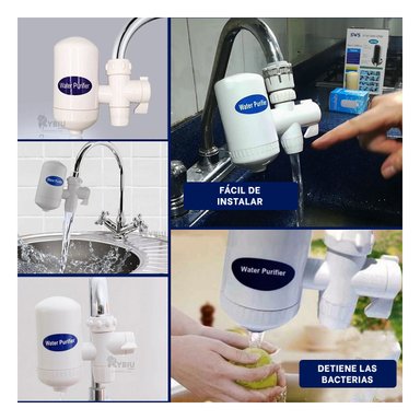 PURIFICADOR AGUA RYBIU HO30751 BLANCO RECARGABLE EN + REGALO AGENDITA