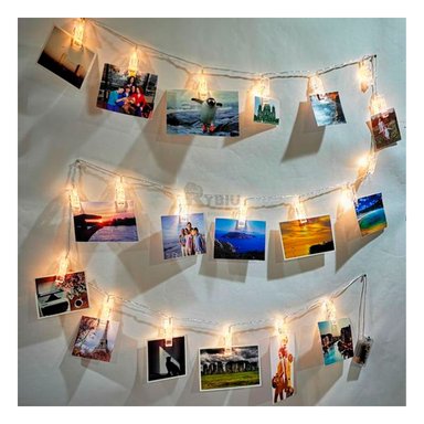 FOCO RYBIU HO30766 AMARILLO IDONEO CON 20 CLIPS FOTOS + REGALO LIGAS PEINAR