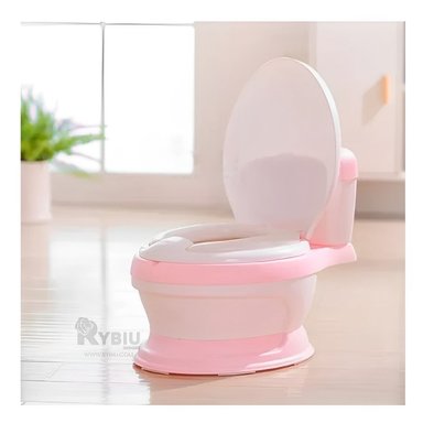 INODORO RYBIU HO30754 BACIN PORTATIL + REGALO STICKERS ROSADO - 4