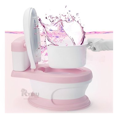 INODORO RYBIU HO30754 BACIN COMODO + ENVOLTORIO REGALO ROSADO