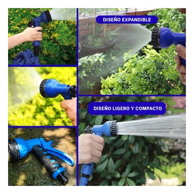 MANGUERA RYBIU HO30767 TUBO MULTIUSOS RESISTENTE AZUL 30 M + GIFT MINIAGENDA