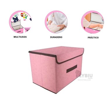 CANASTO RYBIU HO29770 ROSADO SOFISTICADO + GIFT STICKERS