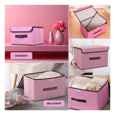 CONTENEDOR RYBIU HO29770 ROSADO ERGONOMICO + BANDERITAS ADHESIVAS