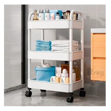 ESTANTERÍA RYBIU HO30740 BLANCO FUNCIONAL + POST-IT ADHESIVOS - 3