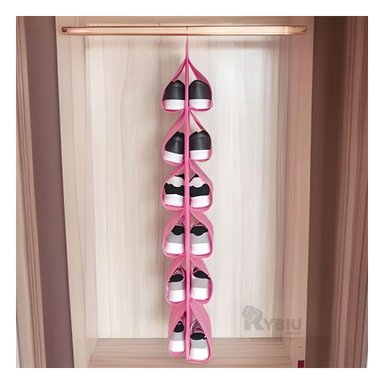 ORGANIZADOR RYBIU HO30836 ROSADO ROPERO + REGALO STICKERS - 3