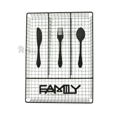 ORGANIZADOR RYBIU CO29715 METAL NEGRO MODERNO + REGALO STICKERS