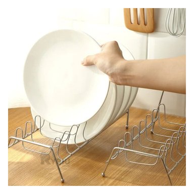 ESTANTE RYBIU CO29878 ACERO INOXIDABLE PLATEADO EL HOGAR + VOLTORIO REGALO