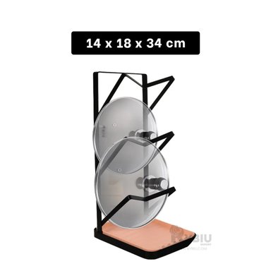 SOPORTE RYBIU CO29880 ACERO INOXIDABLE NEGRO COCINA COMPACTO + GIFT STICKERS