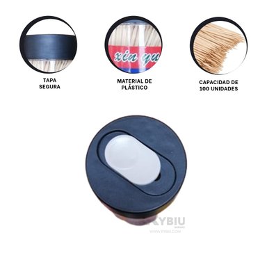 ACCESORIO COCINA RYBIU CO29864 NEGRO PAR PORTA LIMPIADORES + BANDERITAS ADHESIVAS