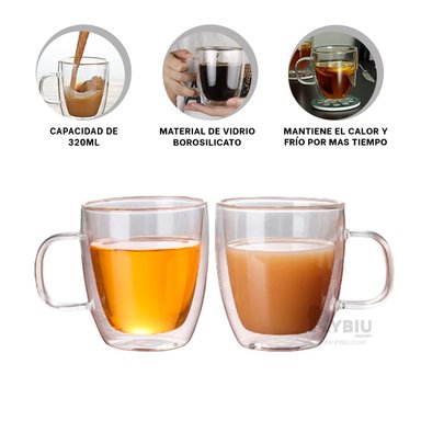 VASO RYBIU PARA EMOLIENTE EN TRANSPARENTE + BANDERITAS ADHESIVAS 593