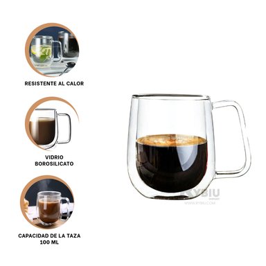 TAZON RESISTENTE AL CALOR 100ML ASA CUADRADA Y+GIFT STICKERS