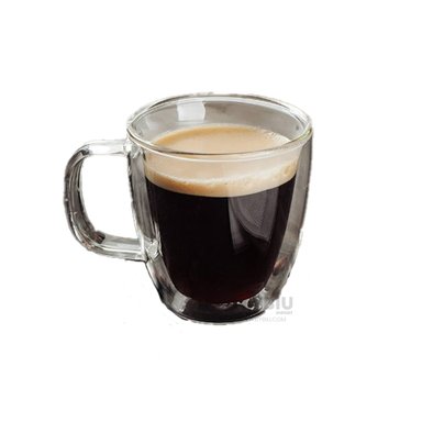 TAZA RYBIU PARA CAFE ESPRESSO 100ML ASA CUADRADA + PAPEL DE REGALO 761