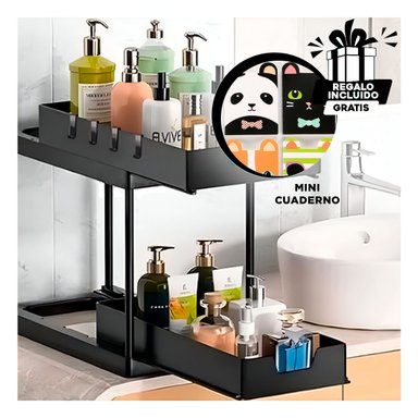 ORGANIZADOR RYBIU HO29667 NEGRO PORTATIL EL HOGAR + REGALO AGENDITA