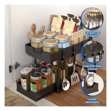 REPISA RYBIU HO29667 NEGRO + LIGAS REGALO