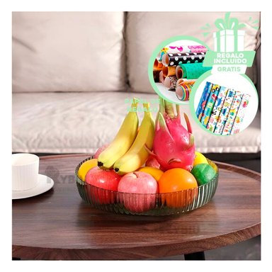 ORGANIZADOR RYBIU R2953 VERDE TRANSPARENTOSO + ENVOLTORIO REGALO