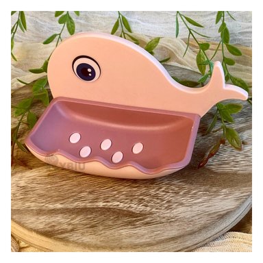 JABONERA RYBIU ROSADO INNOVADORA PARA EL HOGAR + REGALO STICKERS