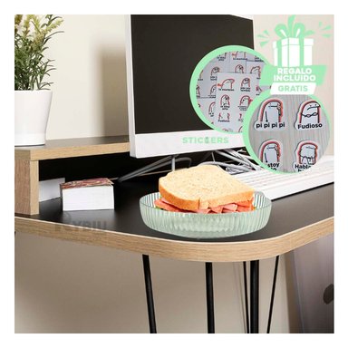 ORGANIZADOR RYBIU R2953 VERDE COCINA TRANSPARENTOSO + GIFT STICKERS