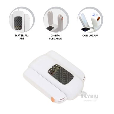 SECADOR RYBIU HO29753 PRACTICO Y COMPACTO COLOR BLANCO + REGALO AGENDITA - 4