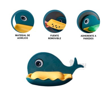 JABONCILLERA RYBIU AZUL INNOVADORA + ENVOLTORIO REGALO