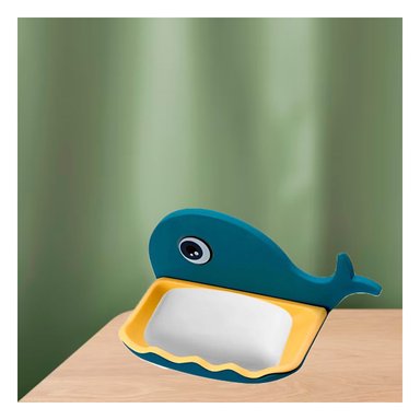 RECIPIENTE RYBIU AZUL ACRILICO + LIGAS REGALO