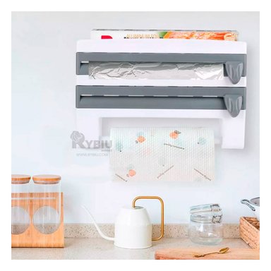 DOSIFICADOR RYBIU CO30392 GRIS COMPACTO ALUMINIO PLOMO + REGALO AGENDITA