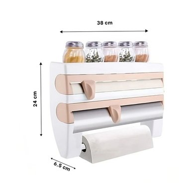 EXPENDEDOR RYBIU CO30391 BEIGE VERSATIL DOBLE + POST-IT ADHESIVOS - 4