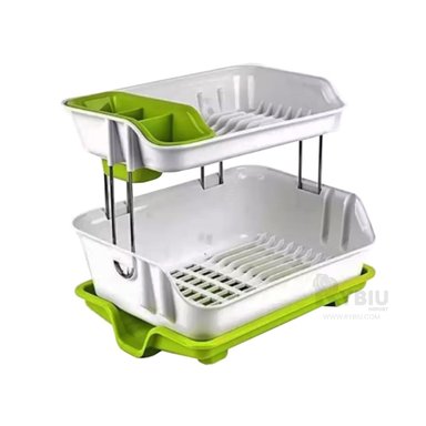 ESCURRIDOR RYBIU CO30400 VERDE COLADOR RESISTENTE PLATOS + LIGAS REGALO